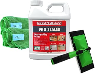 Sealer for Marble, Travertine, Tile & Grout Impregnating Sealant (1 Quart – 32 Fl Oz)