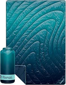 Couverture Puffy 100% recyclée | Junior - Ocean fade