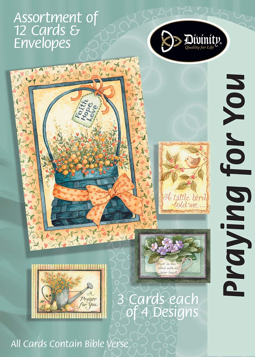 Divinity Boutique Greeting Card Assortment - Praying for You (18000N)