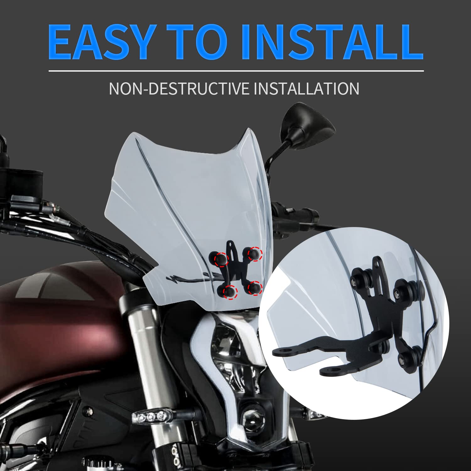 Windshield Windscreen For Tenere 700 Tenere700 2019-2023 Motorcycle