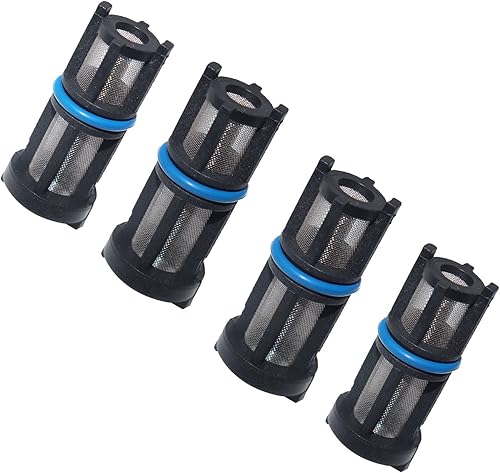 Miniatura 4 de Paquete de 4 filtros de pantalla de sensor de presión de aceite para motores compatibles con Chevy Express Silverado Trailblazer Tahoe Impala GMC