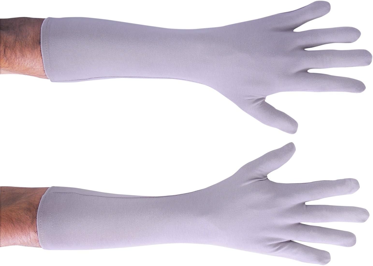 Generic2 SET Reusable Washable Grey Colour Cotton Hand Gloves For Boys and Girls Safty From Pollution,Summer Winter Bike Rides