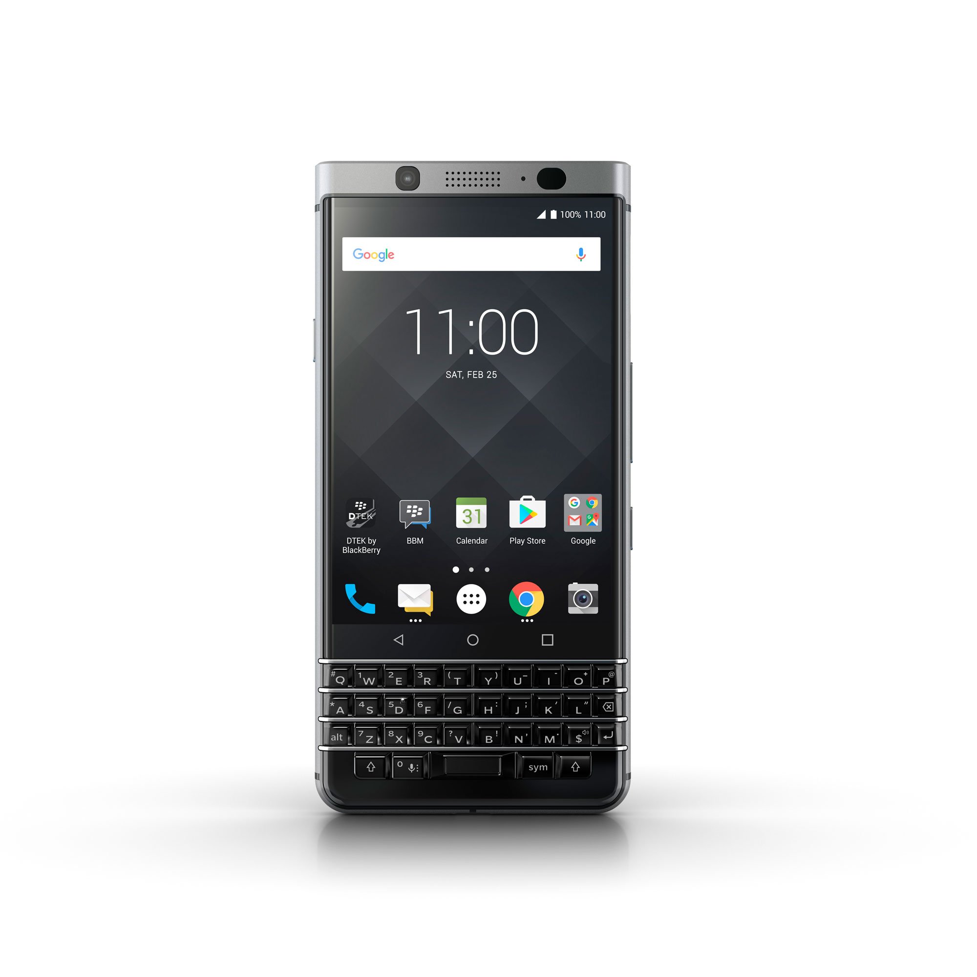 Amazon | BlackBerry KEYone Black/Silver 32GB 【日本正規代理店品  