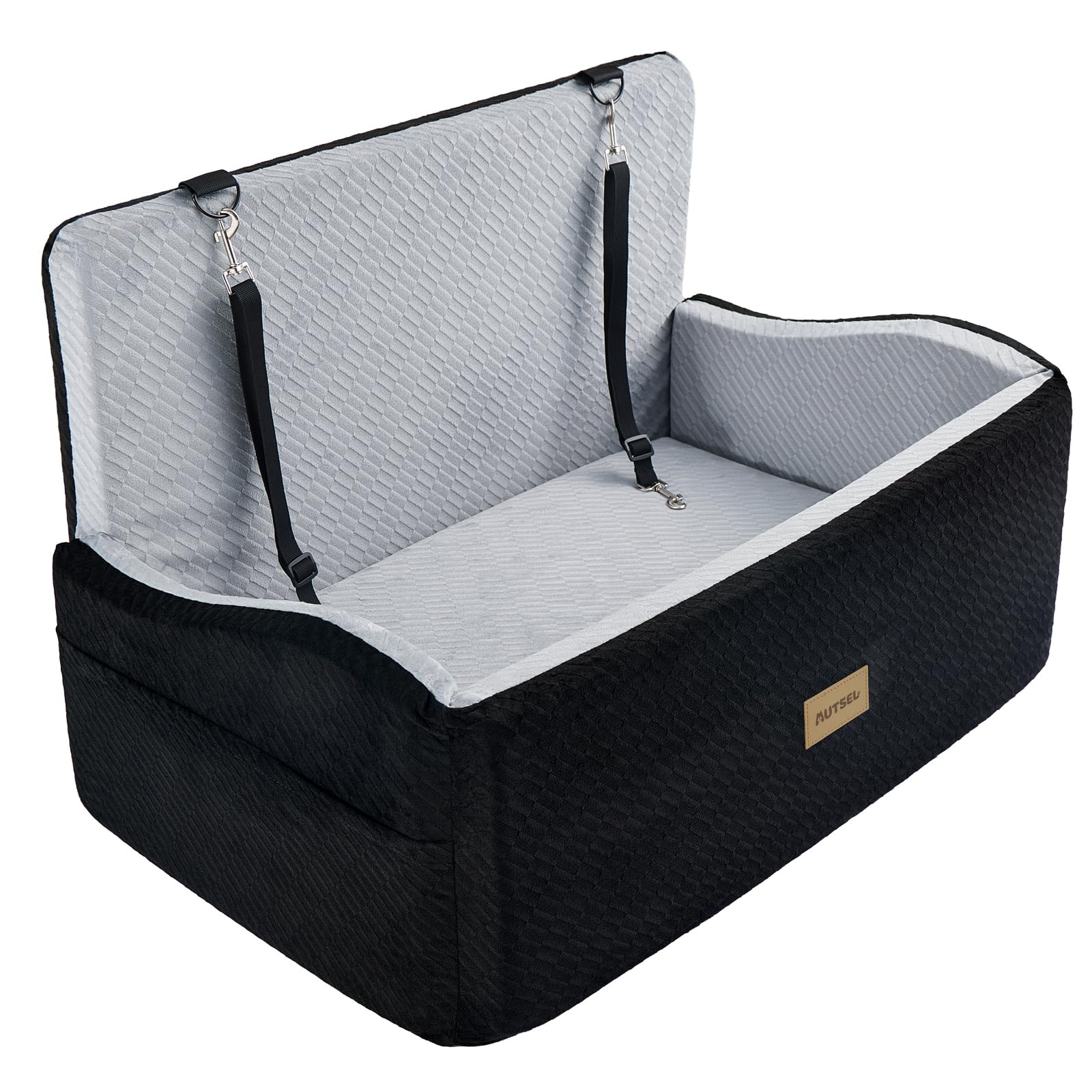 Large Dog Car Seat, Waterproof & Washable Booster Car Seat, Thick Cushion