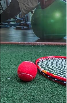 1 Adet Antrenman Tenis Topu K rm z , Tek Ebat, WRKN01KRMZ, KIRMIZI