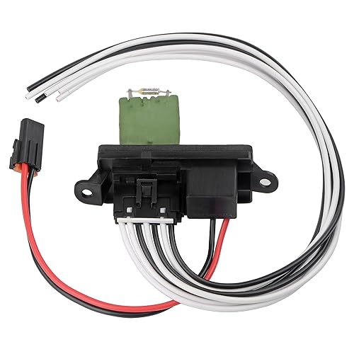 Miniatura 2 de 22807122 Resistencia de ventilador de motor de ventilador HVAC con arnés de cable de repuesto con Chevy Silverado GMC Sierra 1999-2006 1500 2500