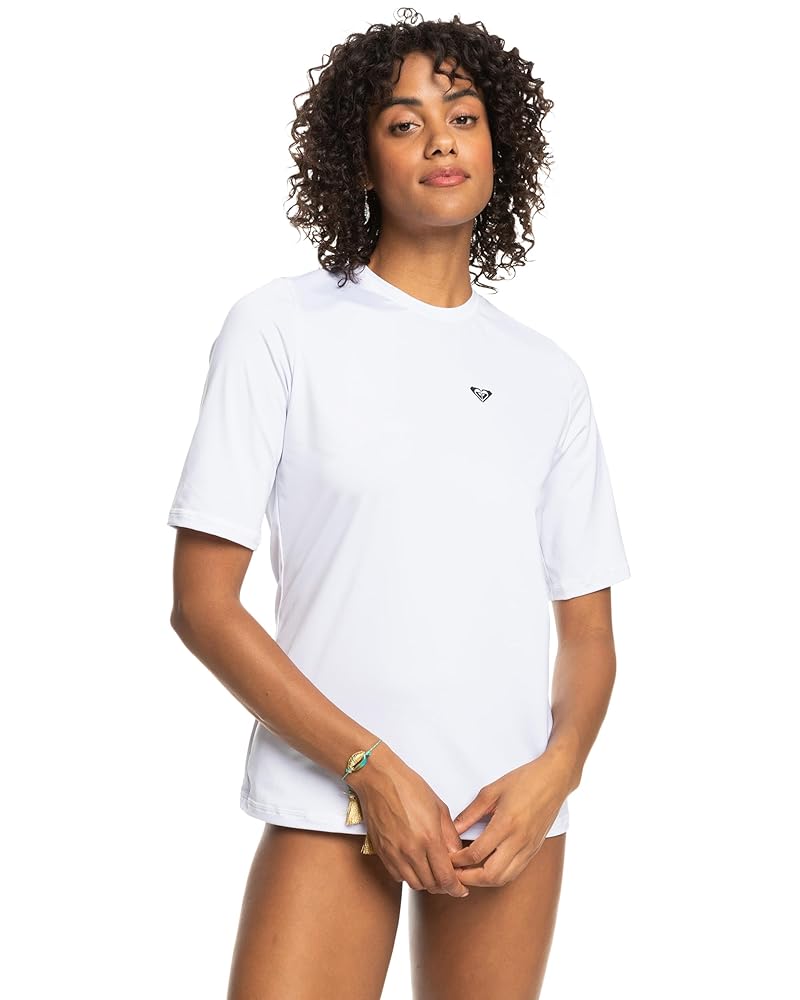 ラッシュガード ROXY Women's loose fit rash guard RX947BWT 5008325388 ROXY] Roxy Women's Loose Fit Hoodie Rash Guard☆人気