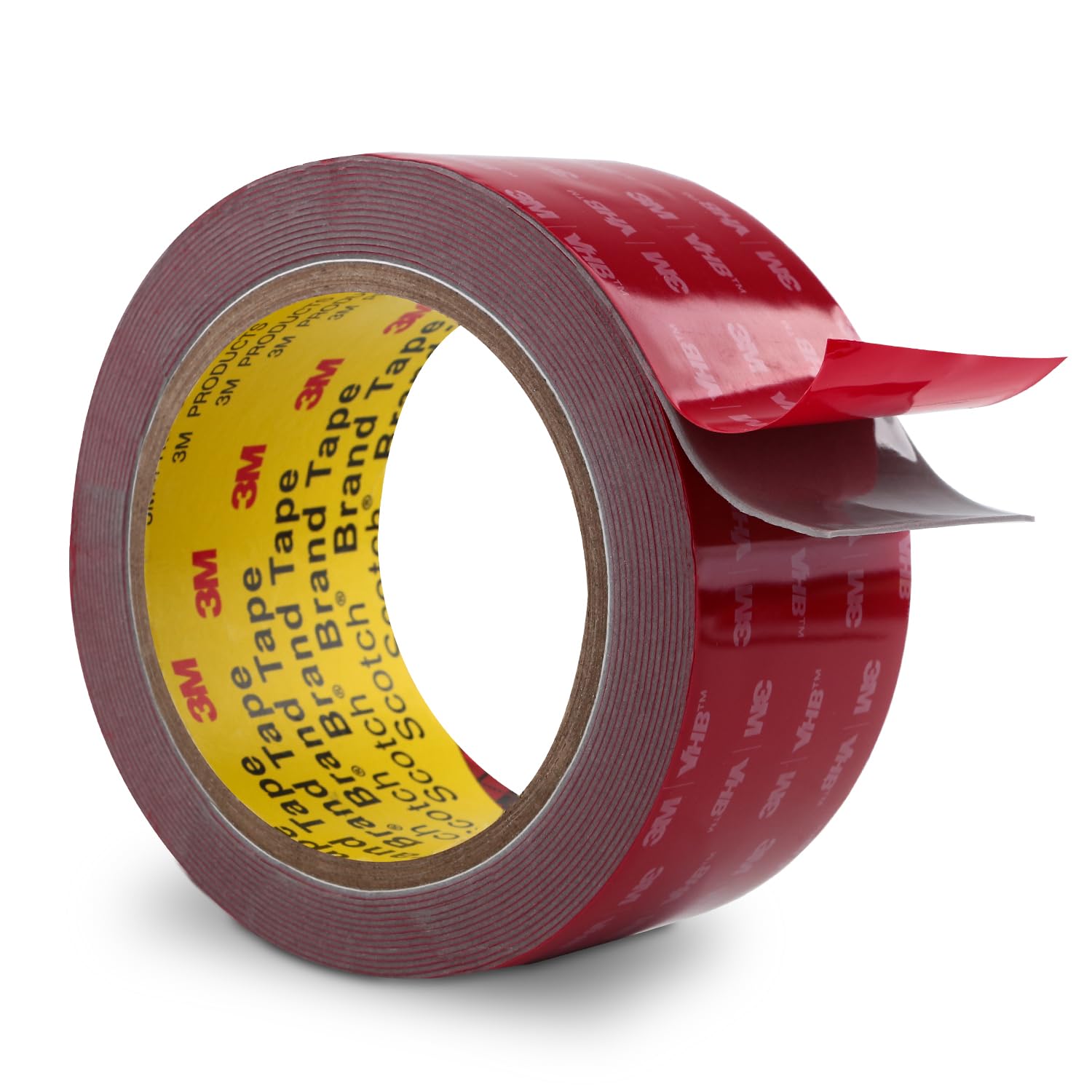 Double Sided Tape Heavy Duty 2" x 15.4Ft Mounting Tape 5608 VHB Foam Tape Waterproof for Indoor Outdoor Home Office Car Decor