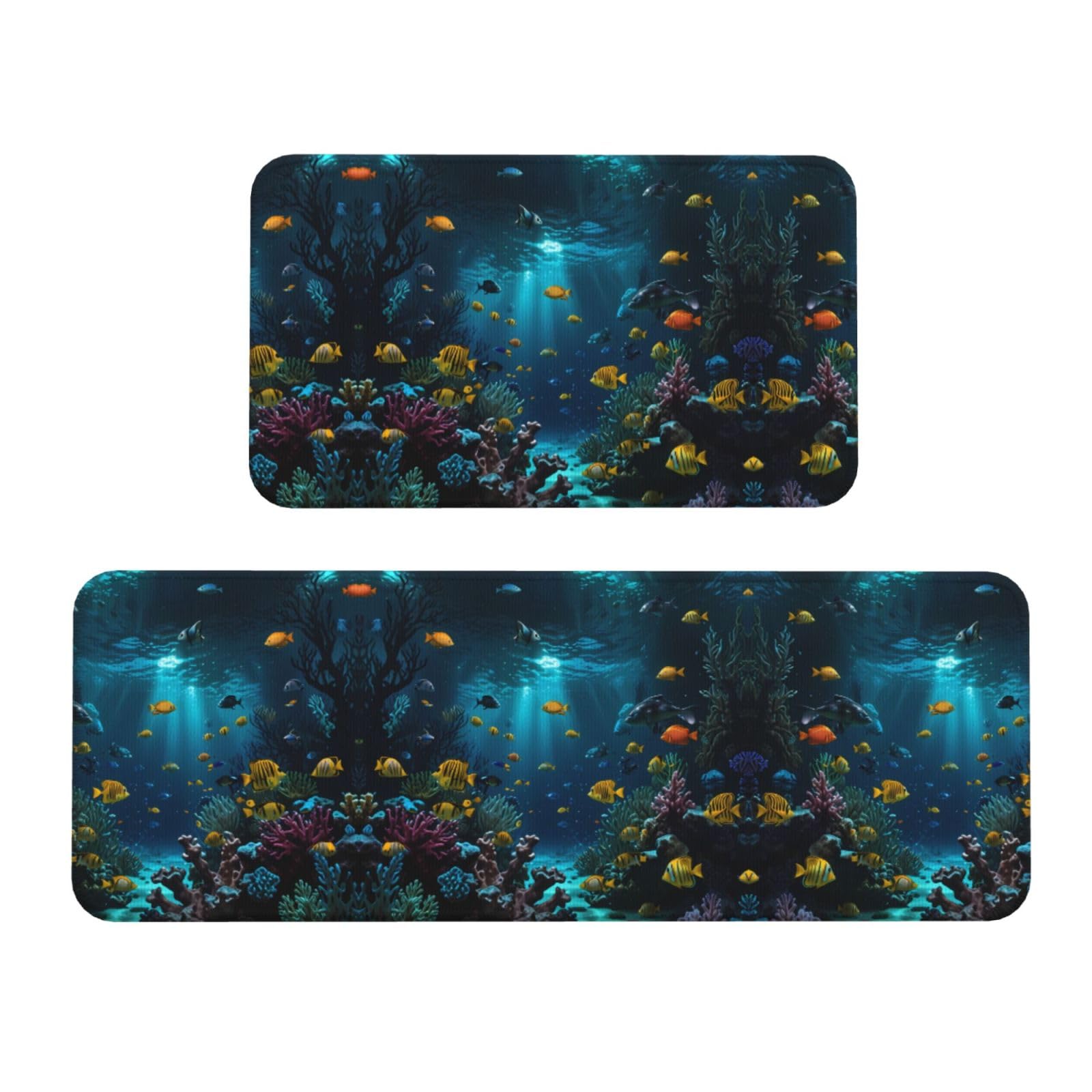Alfombrillas de cocina antideslizantes duraderas, ideales para pasillo, lavandería y hogar
