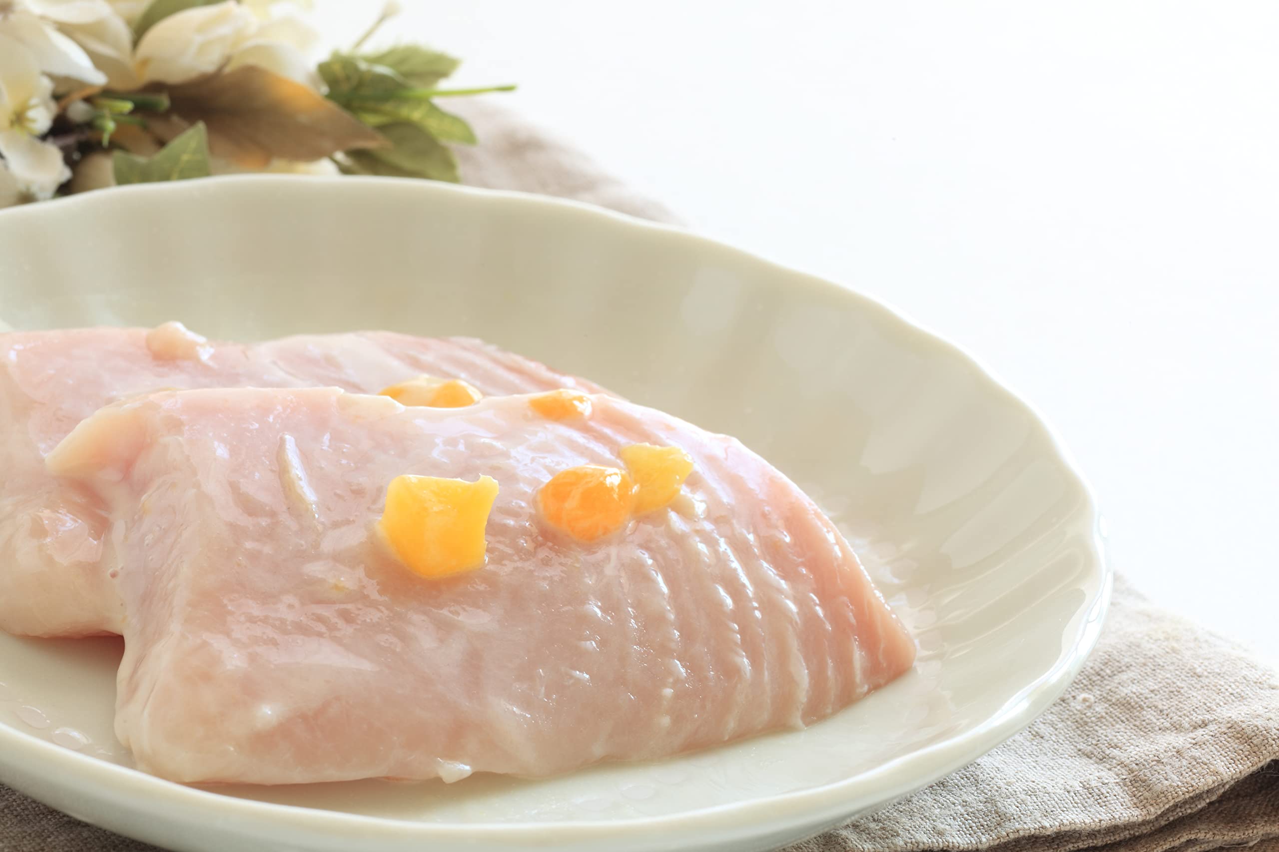 Fresh Wild-Caught Halibut Fillet | 4 lbs (8 pcs) | Premium Quality | Gourmet Seafood | Fresh Fish | All Fresh