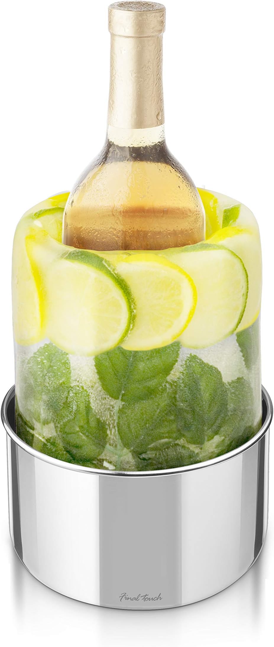 Ice Bottle Chiller - Versatile Centerpiece for Special Events - Easy-to-Use and Long-Lasting Chill - Customize for Any Occasion (FTC14)