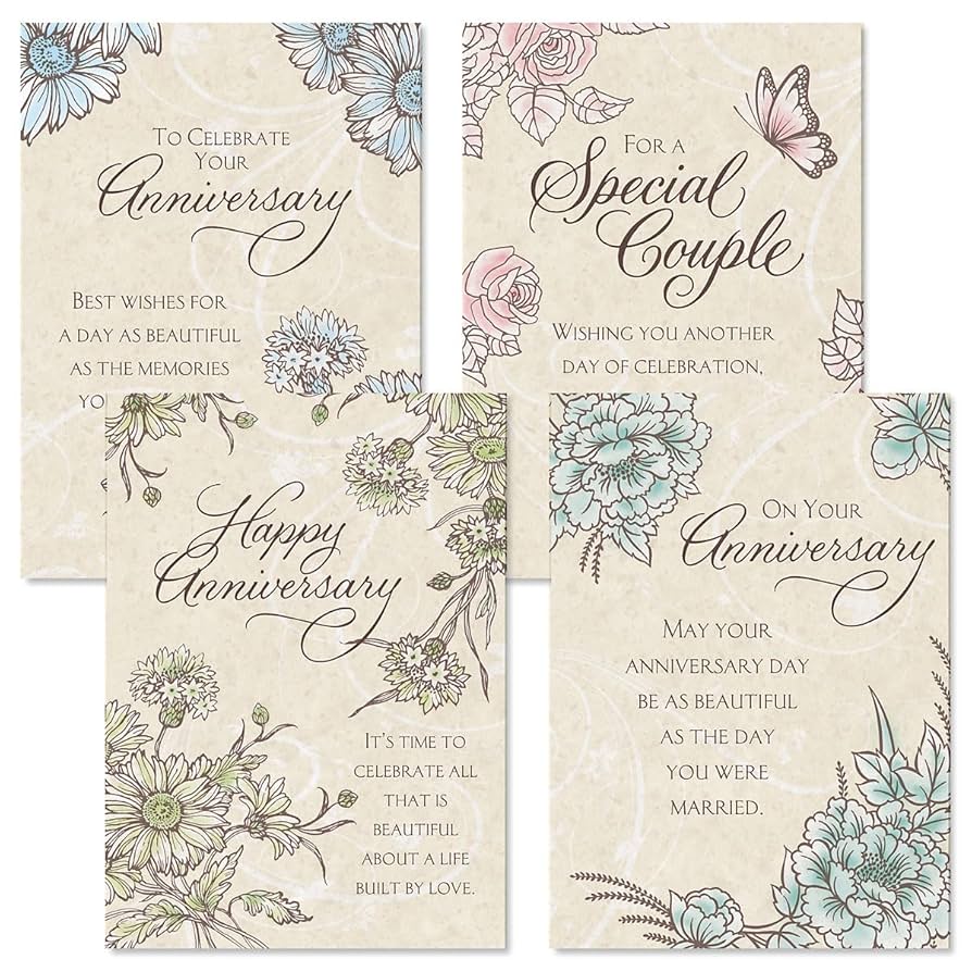 amazon-com-expressions-of-faith-anniversary-cards-set-of-8-4-designs-large-5-x-7-religious-wedding-anniversary-cards-with-bible-verse-inside-white-envelopes-office-products for Free Printable Christian Anniversary Cards Amazon.com : Expressions of Faith Anniversary Cards - Set of 8 (4 designs), Large 5