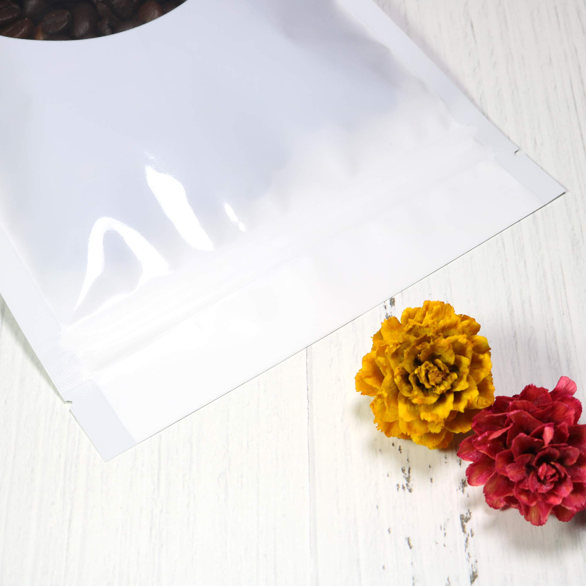 Doble cara, color mate/brillante, con funda de soporte para ventanas redondas transparentes, almacenamiento