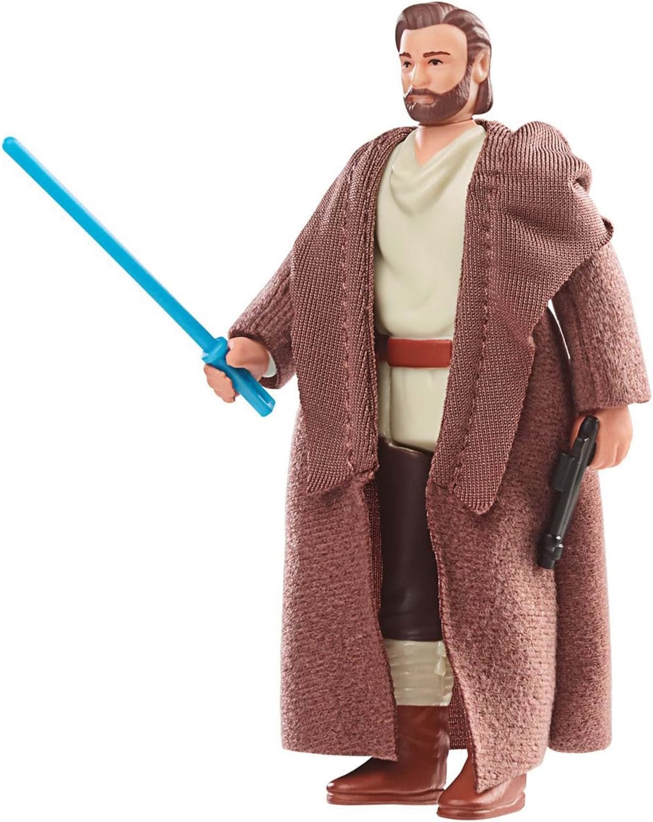 Star Wars Retro Collection Obi-Wan Kenobi (Wandering Jedi) Toy 3.75-Inch-Scale Obi-Wan Kenobi Figure, Kids, Multicolor
