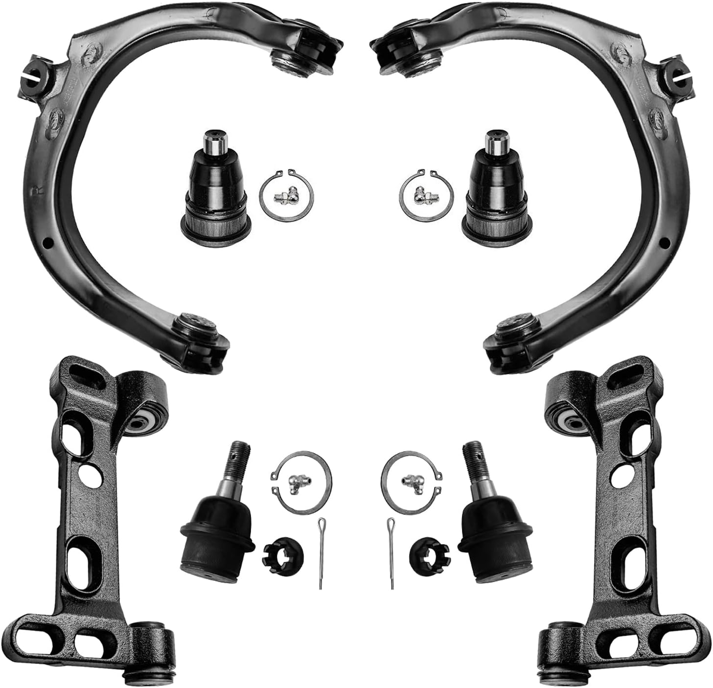 Detroit Axle 8pc Front End Suspension Kit for Chevy