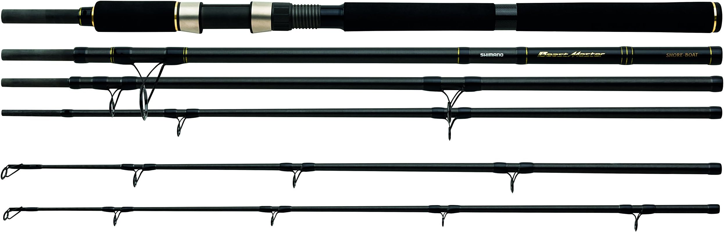 SHIMANO Beastmaster S.T.C. Shore Boat Twin Tip 8 Feet / 10 Feet, Offshore Seafishing Travel Boat Fishing Rod, TBMSHBT3024