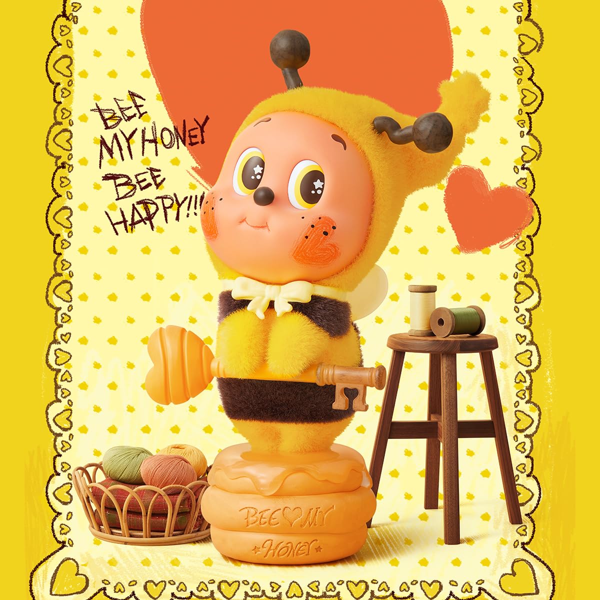 Twinkle Twinkle Bee Your Honey フィギュア POP MART Twinkle Twinkle Bee Your Honey Figure Collectible Figures
