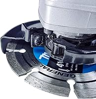 Vista 3 de Makita Paquete de 2 cuchillas de diamante con borde segmentado de 4.5 pulgadas para amoladoras y sierras circulares de 4.5 pulgadas - Corte de larga