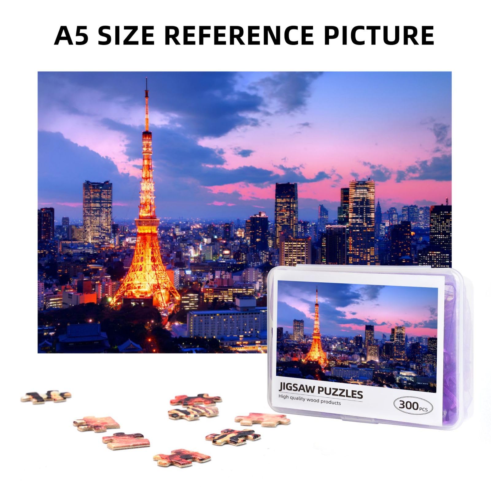 SUBARU 360×東京タワー ジグソーパズル 1000ピース SUBARU 360×東京タワー ジグソーパズル 1000ピース Amazon.co.jp