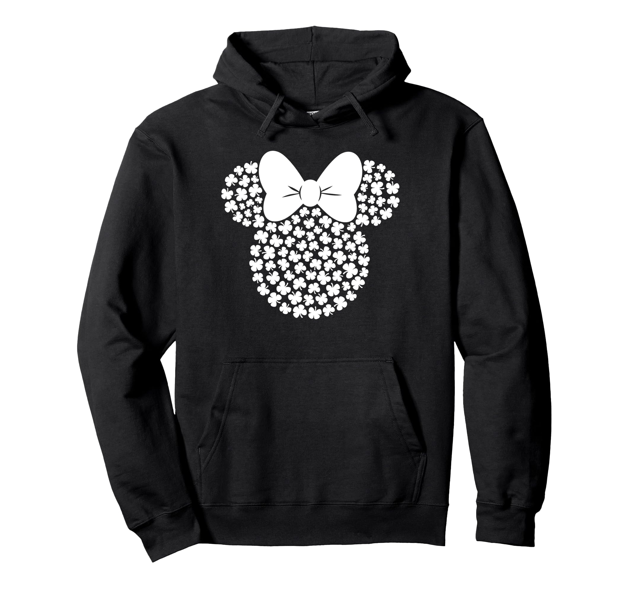 Sweat à capuche Minnie Mouse shamrocks le cadeau idéal de Saint-Patrick