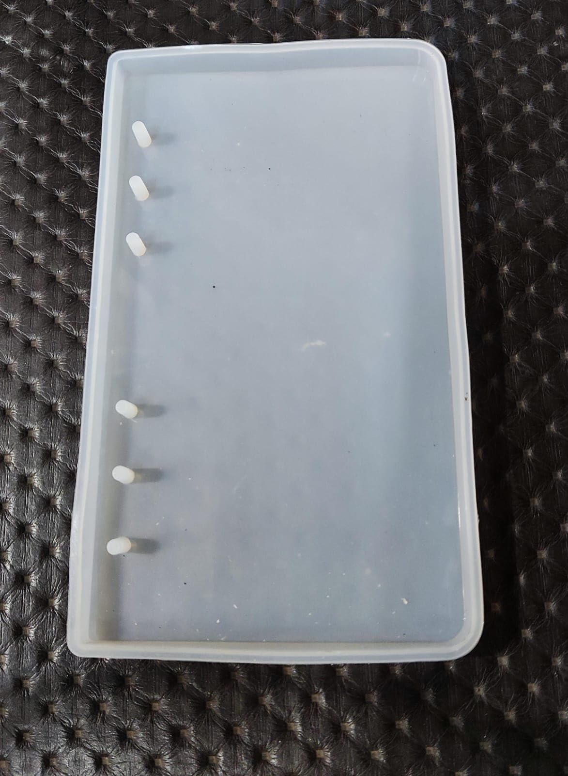 Notebook Resin Mould Set, A4/A5/A6 Sizes, 3 Hole Punch, for Epoxy Resin Craft, Silicone (Note Book Mould A6 (3+3 Hole))-image-19