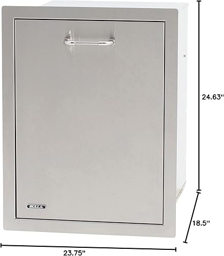 Miniatura 6 de Bull Outdoor Products 65784 PuertaPropano Cajón Combo, Acero Inoxidable