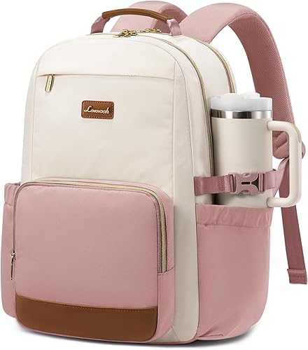 Miniatura 35 de LOVEVOOK Mochila para laptop para mujer, 15,6 pulg.