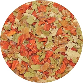 Veggie Blend (3 oz.) - Healthy Natural Mixed Dried Vegetable Treat - Sweet Potatoes, Carrots, Peas - for Degus, Chinchillas, Prairie Dogs, Rabbits, Sugar Gliders, Hedgehogs, Guinea Pigs & Small Pets...