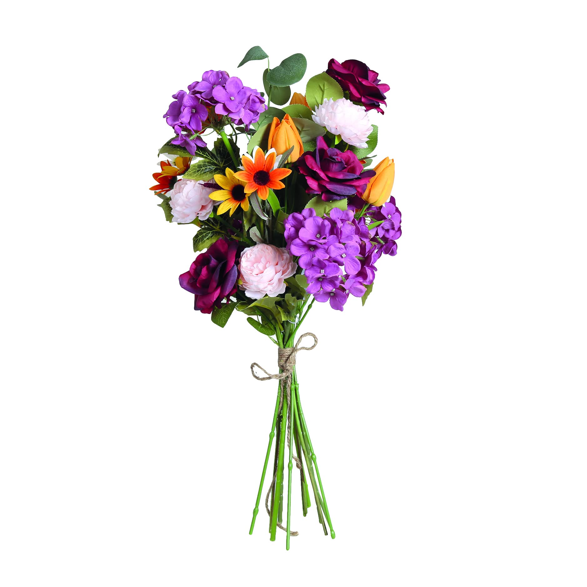 Bouquet de fleurs artificielles pour centre de table salon