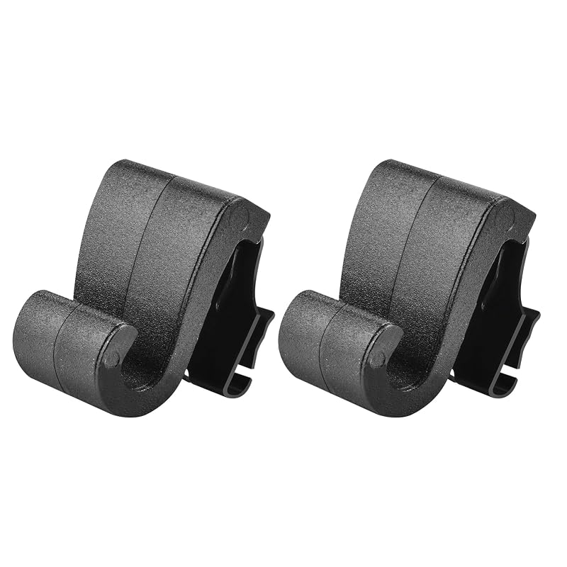 Kit com 2 Ganchos para Cortina ou Tela Solar de Janela Chrysler Pacifica e Voyager 2017 a 2022 Quealzara 5XR76DX9AA