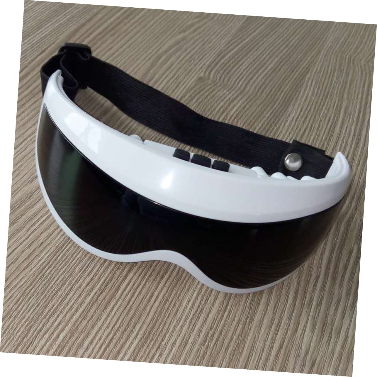 Healvian Massaggiatore Occhi Vibrante in Abs con Pressione D'aria per Comfort e Riduzione Stress, per Insegnanti e Autisti