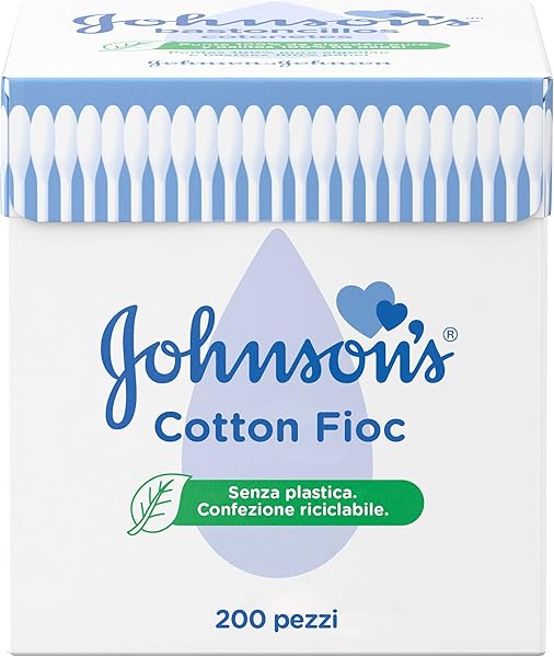 Johnson's Baby Cotton Fioc 200 Pezzi
