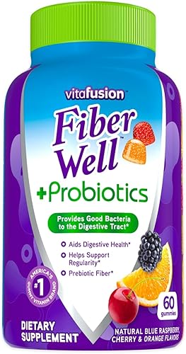 Miniatura 2 de Vitafusion Fiber Well + Probióticos 60 unidades y Fiber Well Fit 90 paquetes de vitaminas gomosas