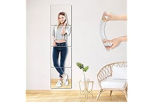 Unbreakable Sticky Mirror Tiles for Wall