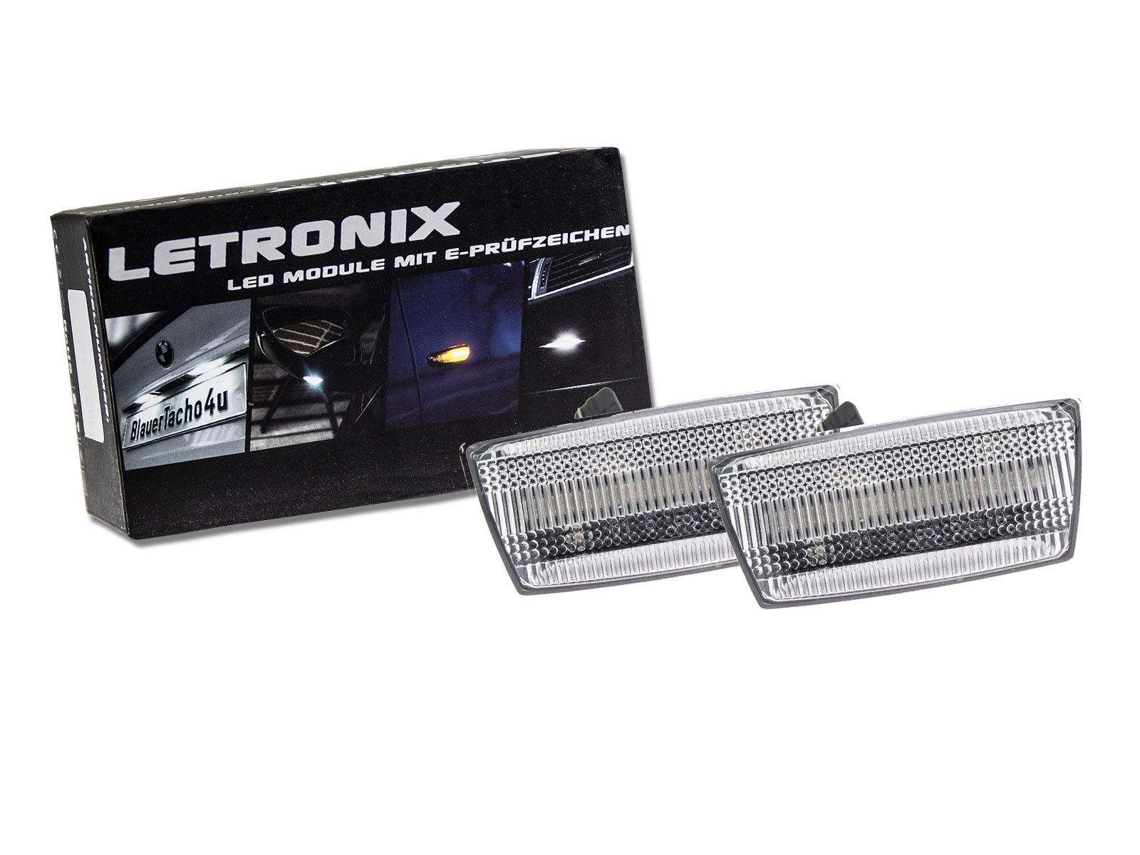 Phil Trade 2 stuks led-knipperlichten compatibel met Adam Astra H J