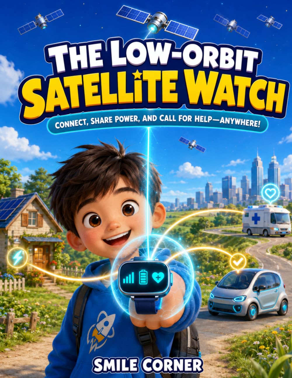 THE LOW-ORBIT SATELLITE WATCH: CONNECT, SHARE POWER, AND CALL FOR HELP—ANYWHERE! (Little Future Technology Series)