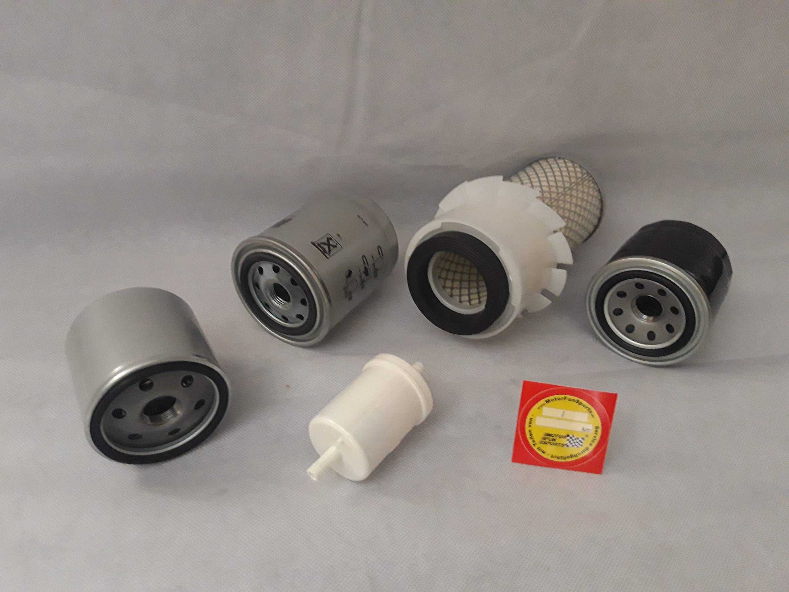 Set filtro (grande) compatibile con Kubota KH 36 con motore Z602, filtro olio, filtro aria, filtro carburante, filtro idraulico