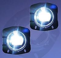 Vista 1 de QSC Truck Parts Par de luces antiniebla LED de repuesto para Kenworth T680 2013-2021