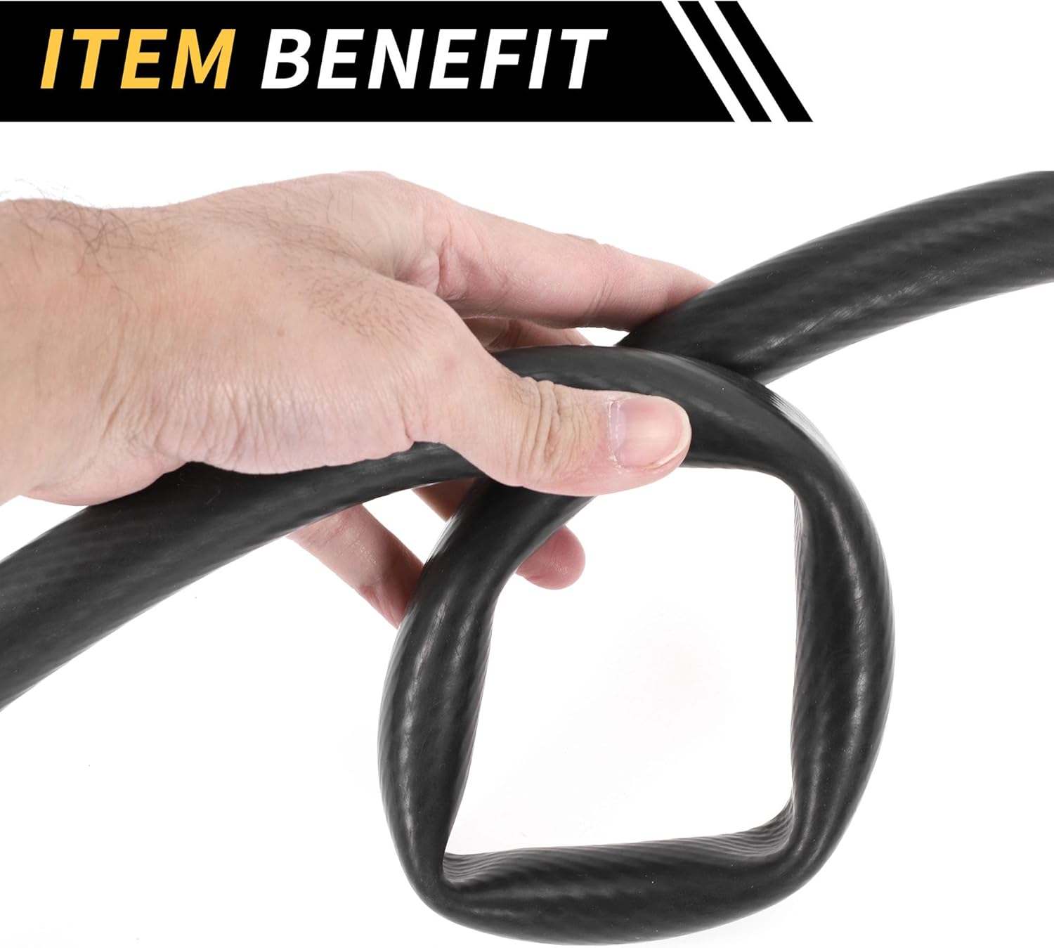 Silicone Vacuum Tubing Hose for Air and Water 26.25ft 3/4" 19mm ID 3mm Thickness High Temperature Black 1 Pc