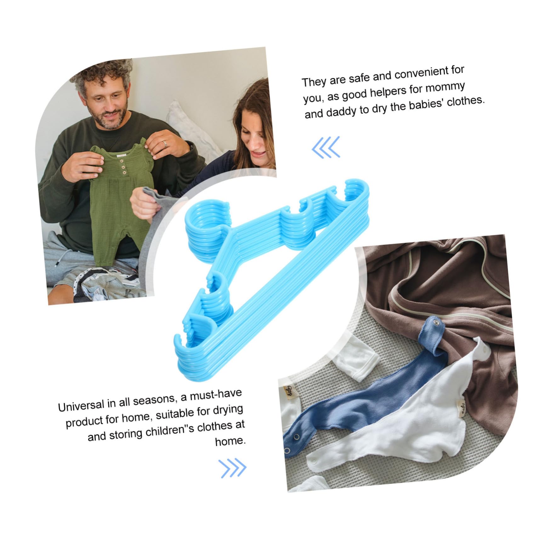 PRETYZOOM 40stücke rutschfeste Kinderkleiderbügel Kunststoff Bunten Farben Platzsparende Haken Für Babybekleidung Für Schrankorganisation Und Wäscheaufbewahrung