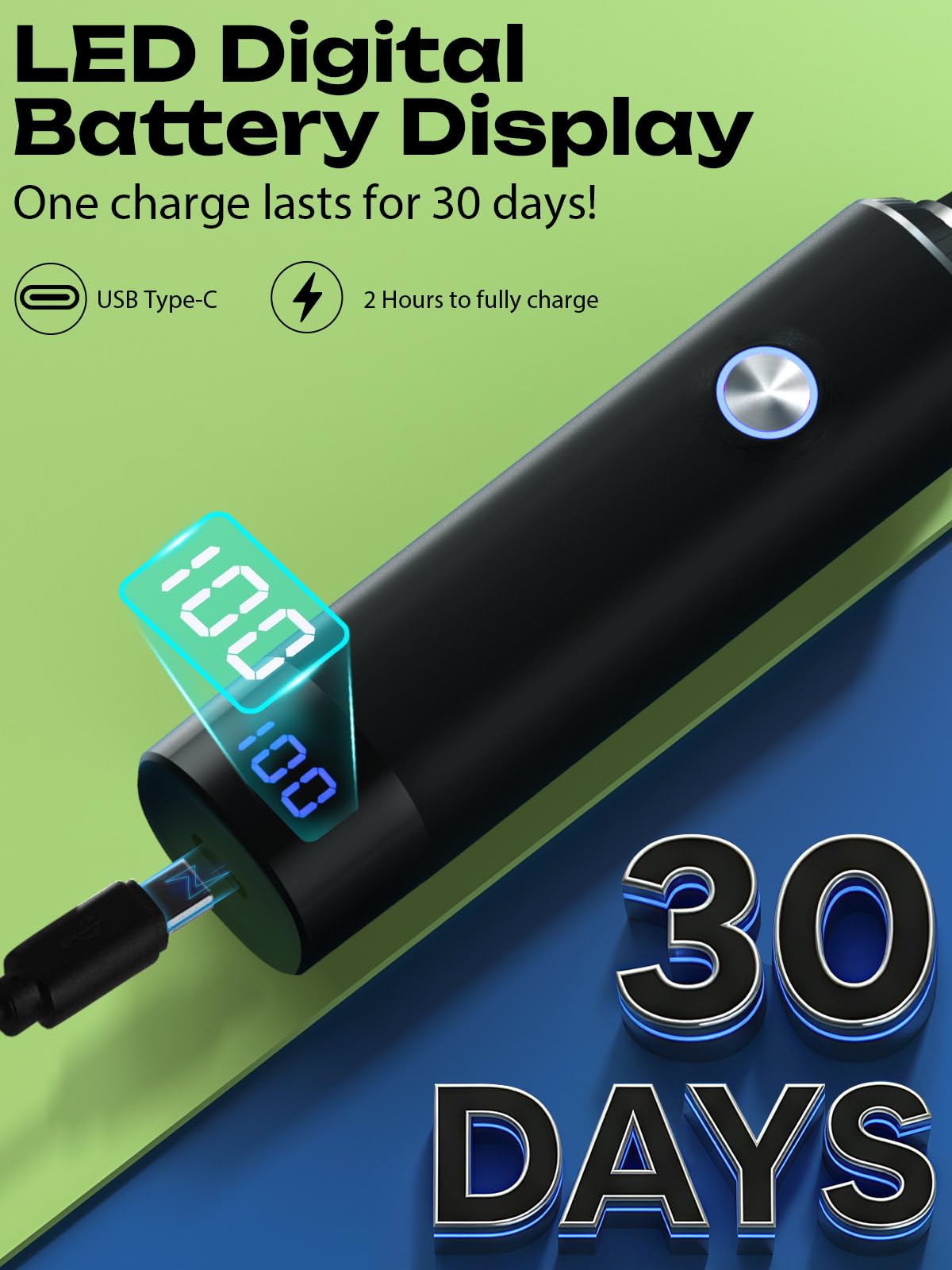 Rechargeable Nose Hair Trimmer for Men and Women, 2024 Upgrade, Painless USB Nose Trimmer, Ear and Nose Clipper, Facial Hair Removal, Easy to Clean, Dual Edge Blades, IPX7 Waterproof — view 5