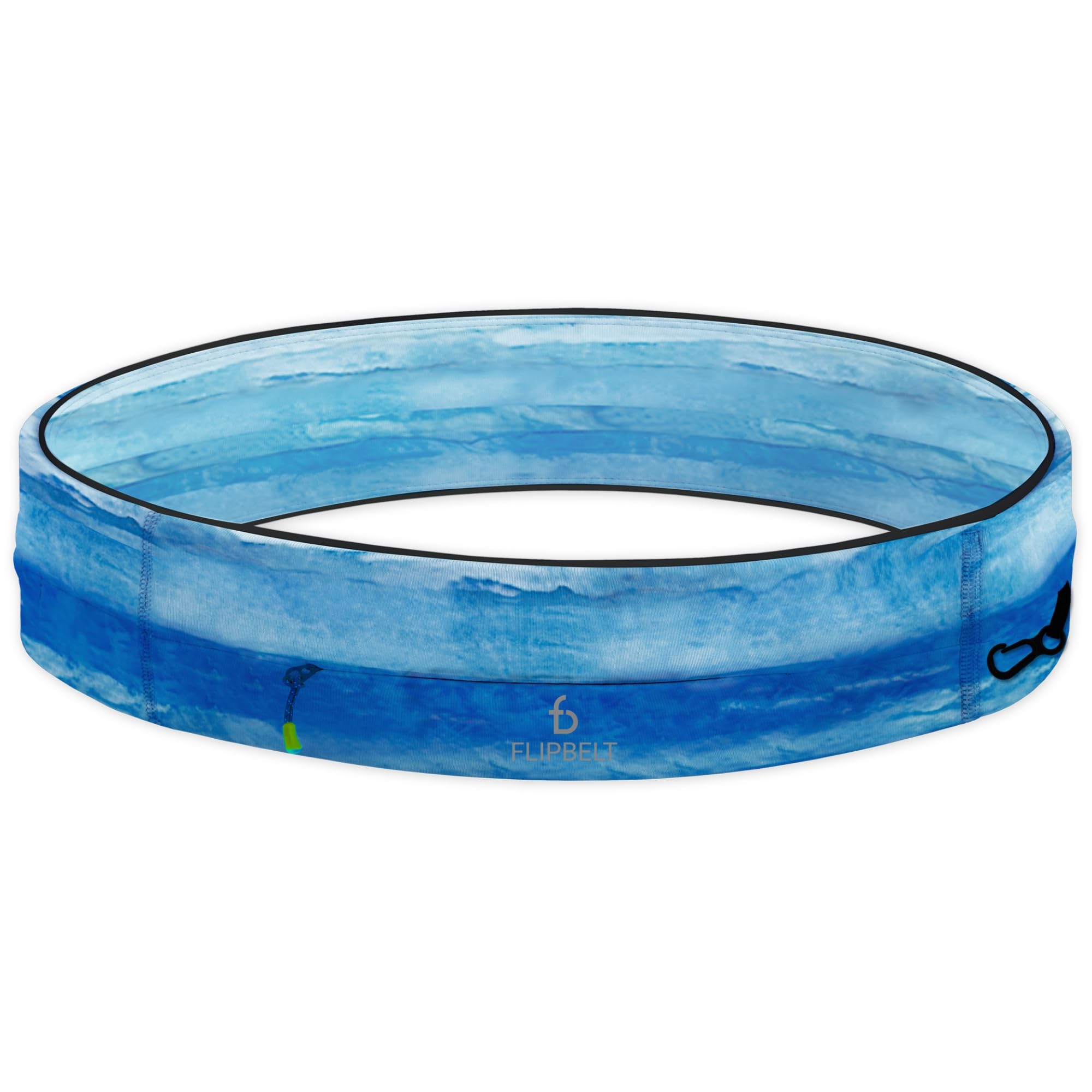 FlipBelt Zipper Running Belt, Waist Pack for Fitness and Running, US Company
