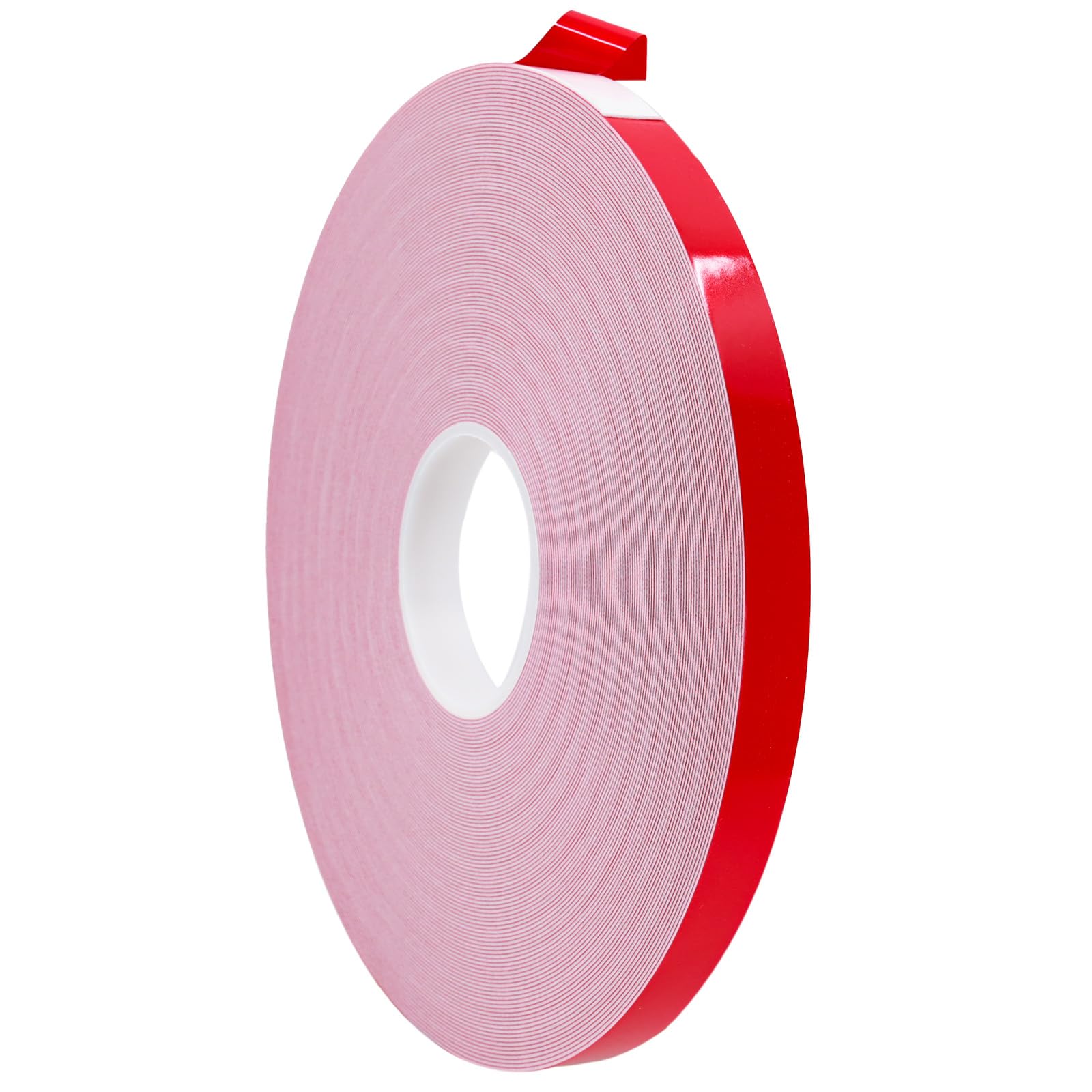 Spiegelklebeband doppelseitig | stark klebendes Montageklebeband | 1mm dick | Universal Doppelklebeband | doppelseitiges Klebeband für Holz, Metall, Kunststoff ect (30 mm x 50 m)