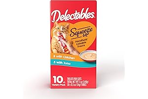 Hartz Delectables Squeeze Ups for Cats, Chicken