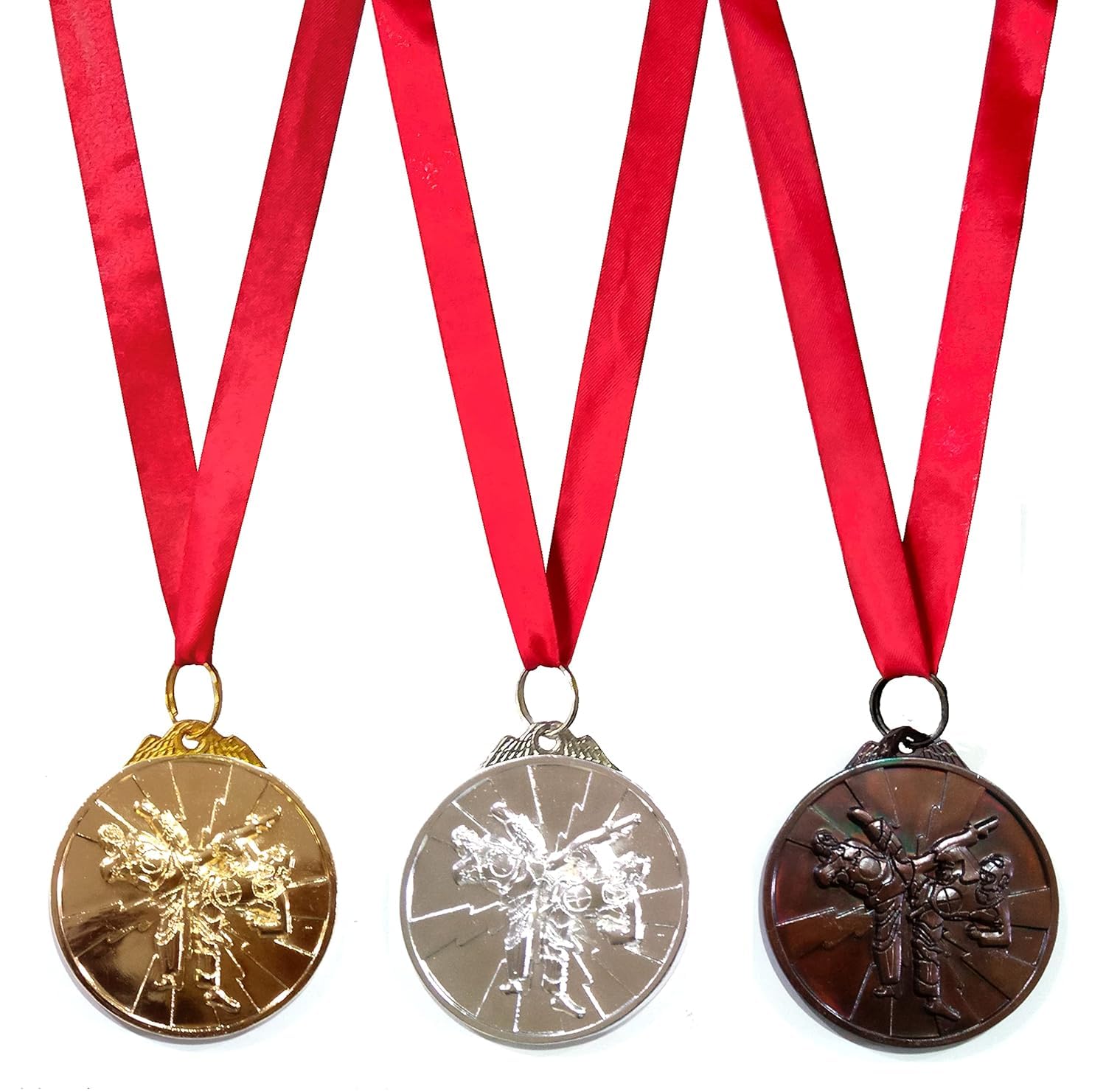 3D Karate, Taekwondo & Judo Medals | Gold, Silver & Bronze Finish Metal Award Medals with Ribbon | Martial Arts Tournament, School & Sports Events-picture-20