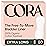 Cora Organic Bladder Liners | Ultra Thin Incontinence & Postpartum Pads for Women | Panty Liners for Bladder Leaks | Breathable Cotton (50 Extra Long)