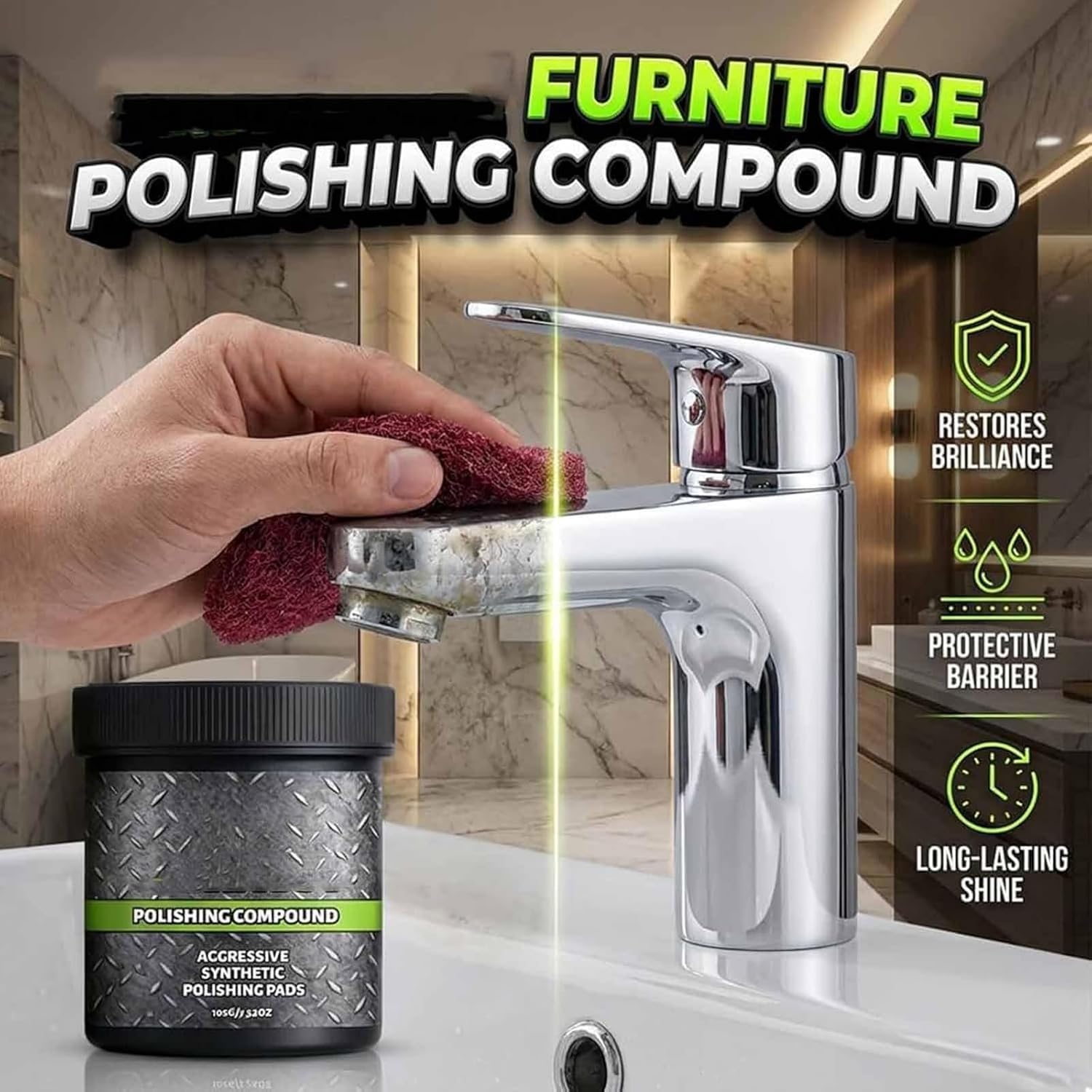 Ultracut Polish: Restore Metal, Stone & More -2