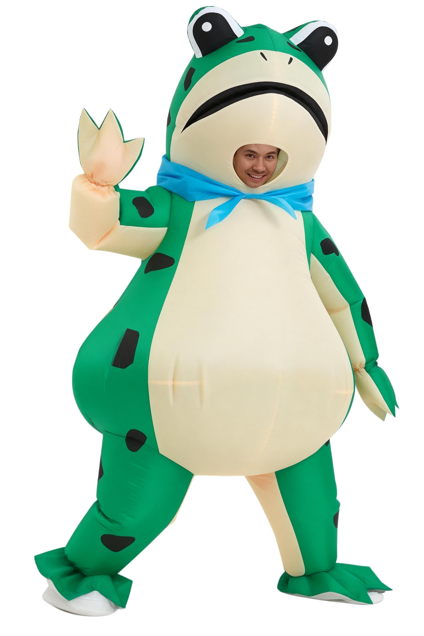 Inflatable Frog Costume Halloween Inflatables Costume Cosplay Costumes Fancy Dress Jumpsuit Outdoor Blow Up Suit Adult