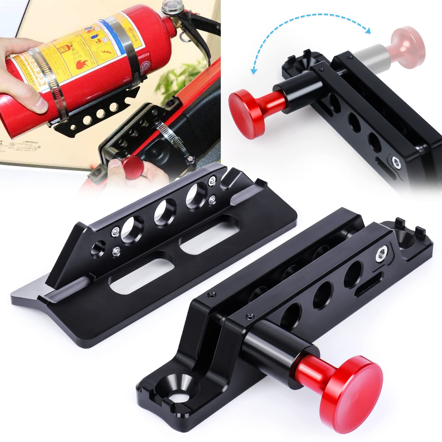 Buy Fire Extinguisher Universal Quick Release Adjustable Roll Bar Fire