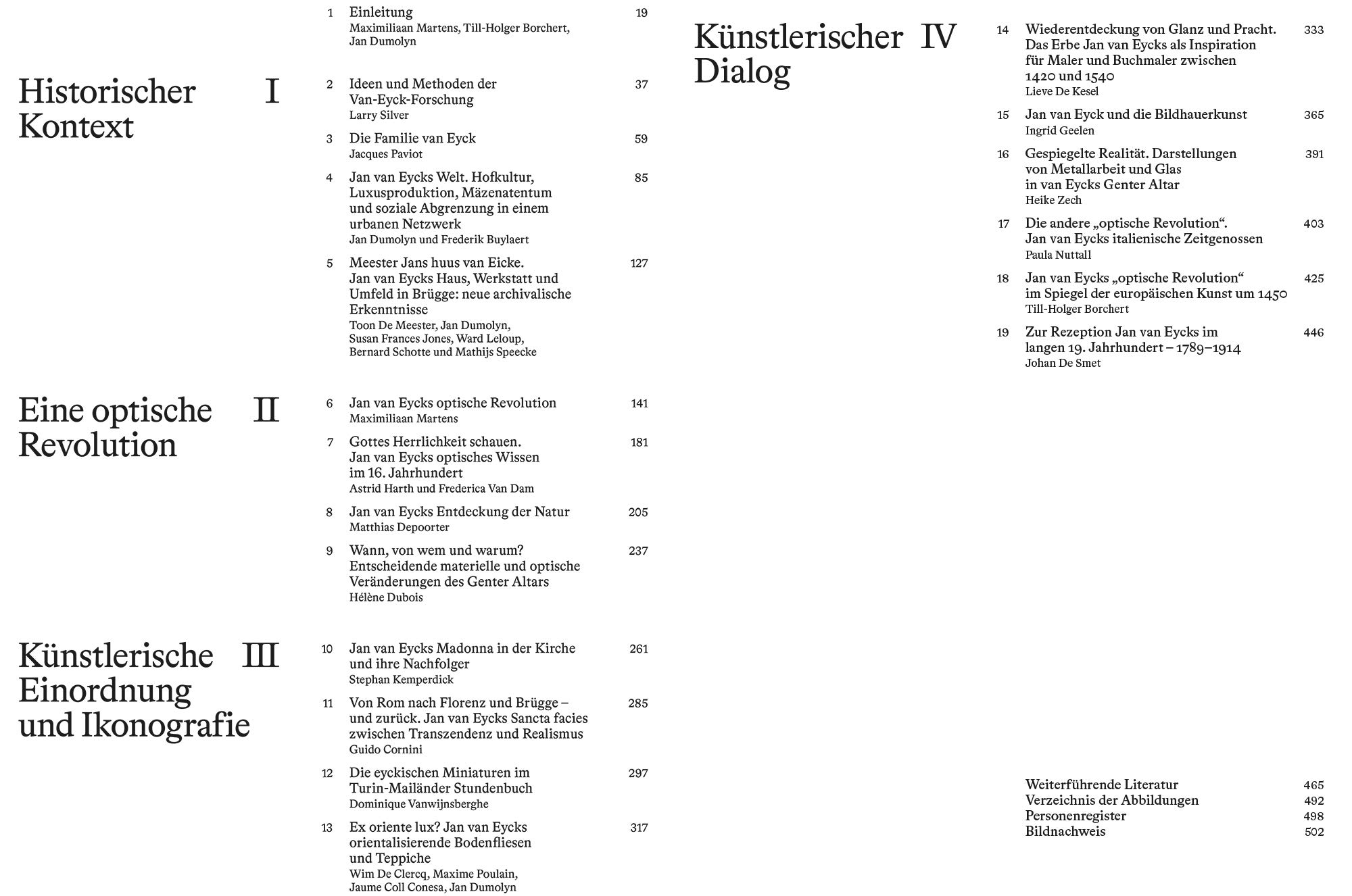 Van Eyck: Eine optische Revolution